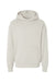 Independent Trading Company IND280SL Mens Avenue Hooded Sweatshirt Hoodie w/ Pouch Pocket Ivory Flat Front