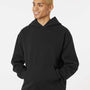 Independent Trading Co. Mens Mainstreet Hooded Sweatshirt Hoodie - Black - NEW