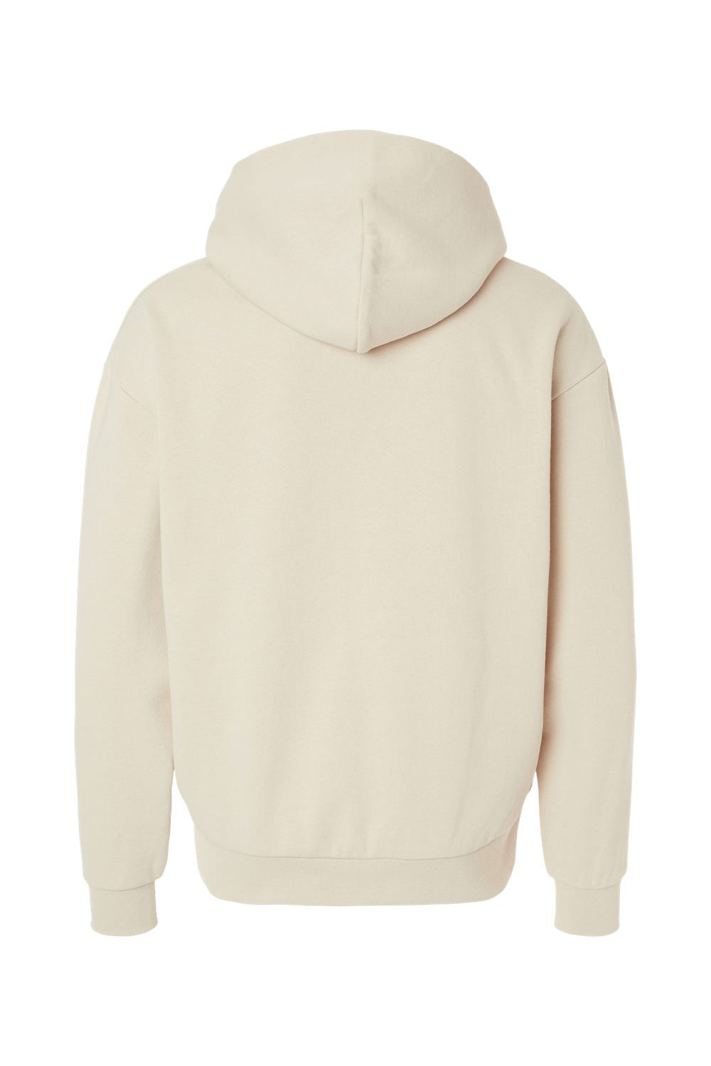 Independent Trading Co. IND420XD Mens Mainstreet Hooded Sweatshirt Hoodie Ivory Flat Back