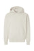 Independent Trading Company IND420XD Mens Mainstreet Hooded Sweatshirt Hoodie w/ Pouch Pocket Ivory Flat Front