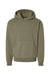 Independent Trading Company IND420XD Mens Mainstreet Hooded Sweatshirt Hoodie w/ Pouch Pocket Olive Green Flat Front
