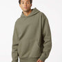 Independent Trading Co. Mens Mainstreet Hooded Sweatshirt Hoodie - Olive Green - NEW