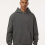 Independent Trading Co. Mens Mainstreet Hooded Sweatshirt Hoodie - Pigment Black - NEW