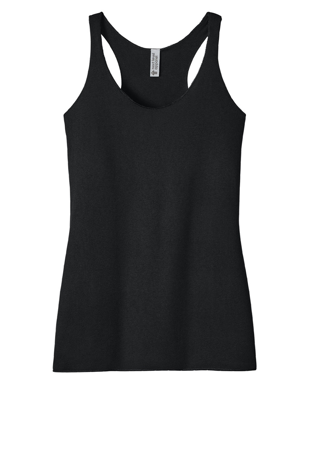 Next Level NL6733/6733 Womens Tank Top Black Flat Front