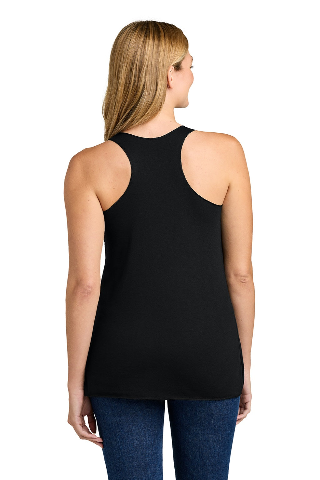 Next Level NL6733/6733 Womens Tank Top Black Model Back