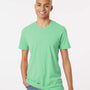 Tultex Mens Short Sleeve Crewneck T-Shirt - Light Mint Green - NEW
