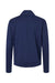 Adidas A1002 Womens Ultimate365 1/4 Zip Sweatshirt w/ Pockets Collegiate Navy Blue Flat Back