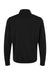 Adidas A2002 Mens 1/4 Zip Sweatshirt Black/Grey Flat Back