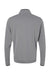 Adidas A2002 Mens 1/4 Zip Sweatshirt Grey/Black Flat Back