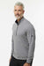 Adidas A2002 Mens 1/4 Zip Sweatshirt Grey/Black Model Side
