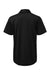 Adidas A4000 Womens Performance Short Sleeve Polo Shirt Black Flat Back