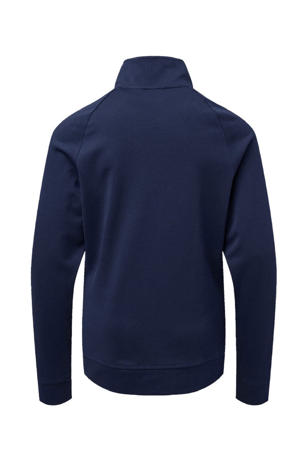 Adidas A4001 Youth 1/4 Zip Sweatshirt Collegiate Navy Blue Flat Back