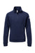 Adidas A4001 Youth 1/4 Zip Sweatshirt Collegiate Navy Blue Flat Front