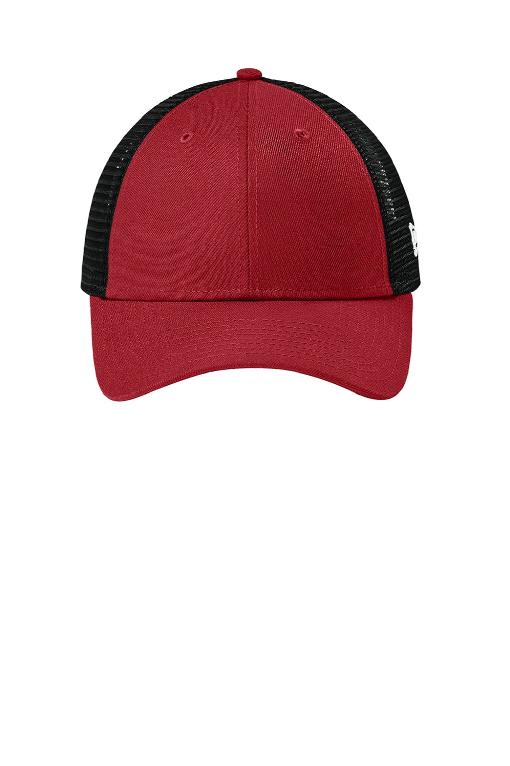 New Era Hats NE208 Mens Recycled Snapback Hat Flag Scarlet Red Flat Front