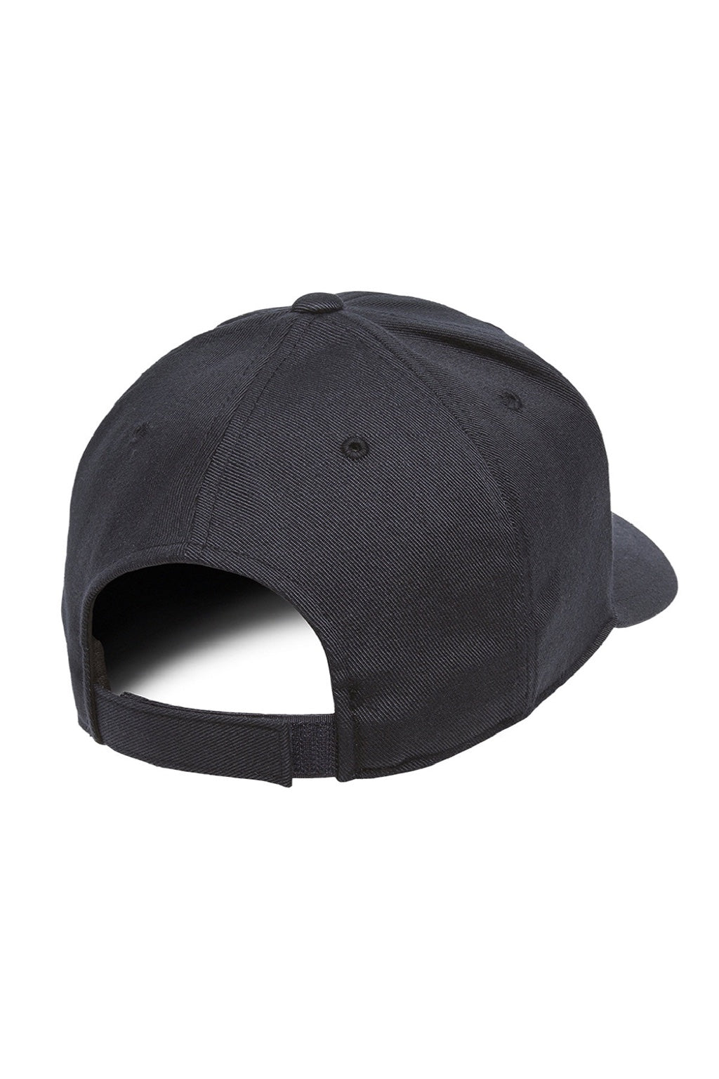 Flexfit Hats 110C Mens Moisture Wicking Adjustable Hat Navy Blue Flat Back