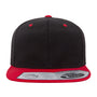 Flexfit Hats Mens Adjustable Hat - Black/Red