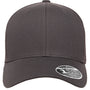 Flexfit Hats Mens Mesh Snapback Trucker Hat - Charcoal Grey