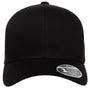 Flexfit Hats Mens Mesh Snapback Trucker Hat - Black
