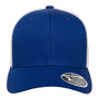 Flexfit Hats Mens Mesh Snapback Trucker Hat - Royal Blue/White