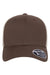 Flexfit Hats 110M/110MT Mens Mesh Snapback Trucker Hat Brown/Khaki Flat Front
