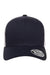 Flexfit Hats 110M/110MT Mens Mesh Snapback Trucker Hat Navy Blue/White Flat Front