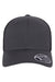 Flexfit Hats 110M/110MT Mens Mesh Snapback Trucker Hat Charcoal Grey/Black Flat Front