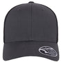 Flexfit Hats Mens Mesh Snapback Trucker Hat - Charcoal Grey/Black