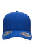 Flexfit Hats 110P Mens Cool & Dry Moisture Wicking Adjustable Hat Royal Blue Flat Front