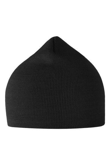 Atlantis Hats MOOVER Mens Sustainable Beanie Black Flat Front