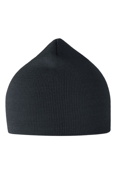 Atlantis Hats MOOVER Mens Sustainable Beanie Navy Blue Flat Front