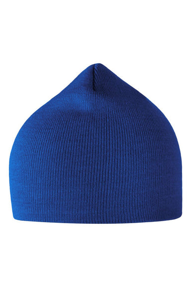 Atlantis Hats MOOVER Mens Sustainable Beanie Royal Blue Flat Front