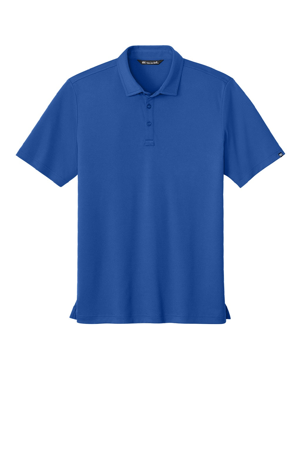 TravisMathew TM1MU410 Mens Coto Performance Moisture Wicking Short Sleeve Polo Shirt Royal Blue Flat Front