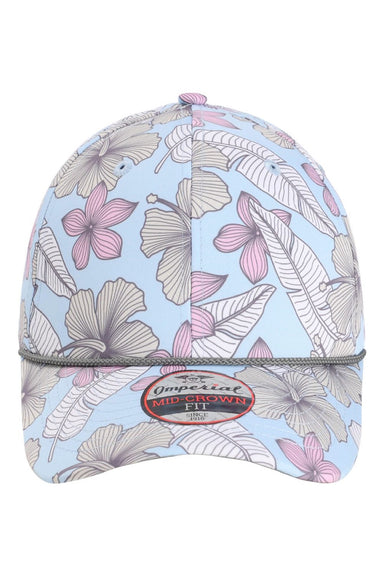 Imperial Hats 5058 Mens The Outtasite Adjustable Hat Light Blue Flat Front