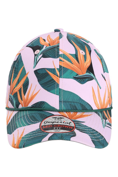 Imperial Hats 5058 Mens The Outtasite Adjustable Hat Light Pink Flat Front