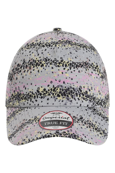 Imperial Hats 4072 Mens The Easy Read Adjustable Hat Trout Spots/Grey Flat Front