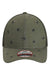 Imperial Hats 4074 Mens The Passenger Side Adjustable Hat Olive Green Flat Front