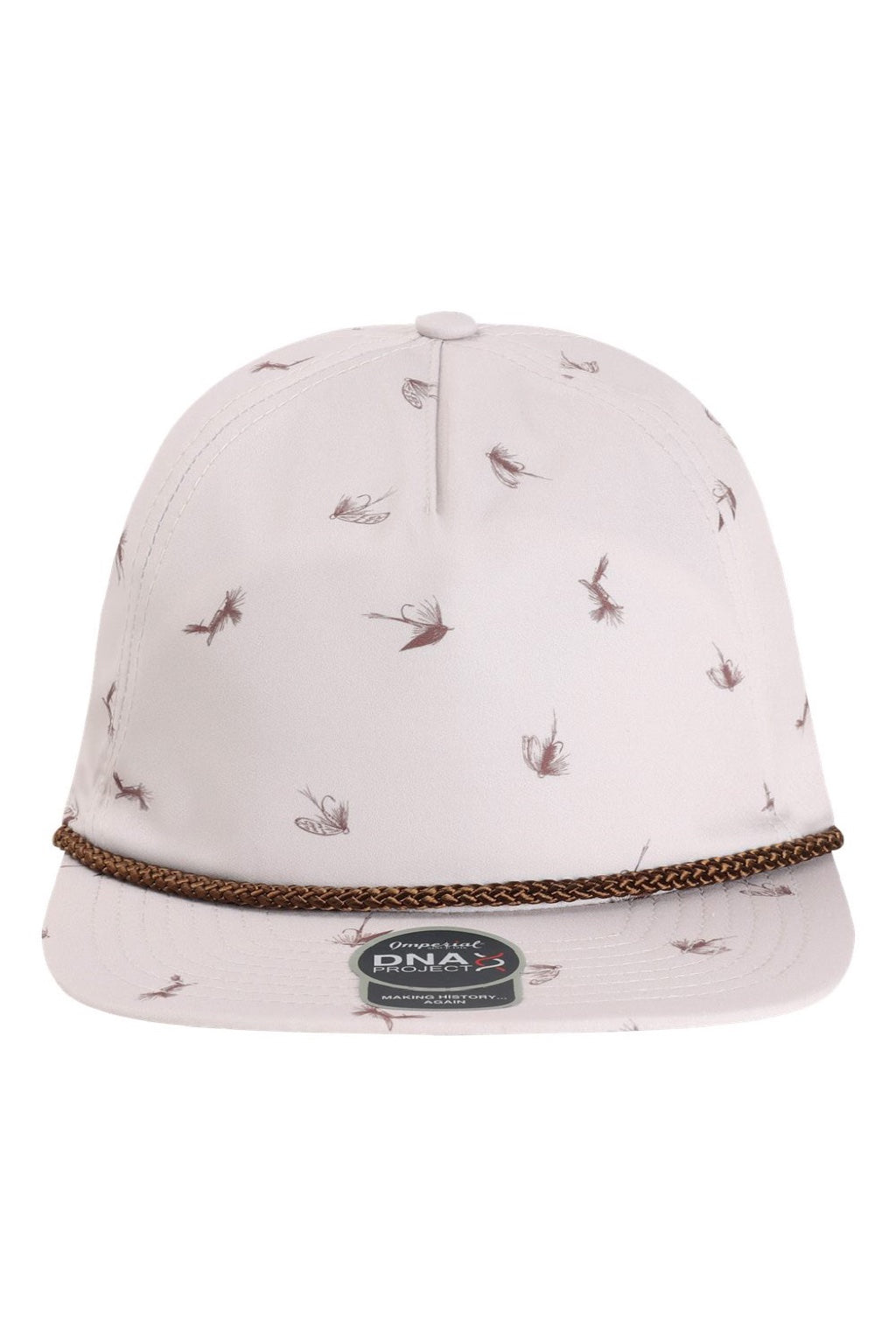 Imperial Hats DNA014 Mens The Golden Hour Adjustable Hat Khaki Flat Front