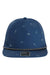 Imperial Hats DNA014 Mens The Golden Hour Adjustable Hat Navy Blue Flat Front
