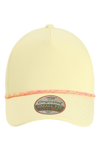 Imperial Hats L5059 Mens The Corral Adjustable Hat Sunbeam Yellow Flat Front