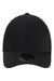 Imperial Hats S1502 Mens The Alpha Adjustable Hat Black Flat Front
