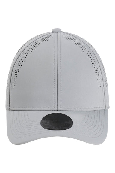 Imperial Hats S1502 Mens The Alpha Adjustable Hat Grey Flat Front