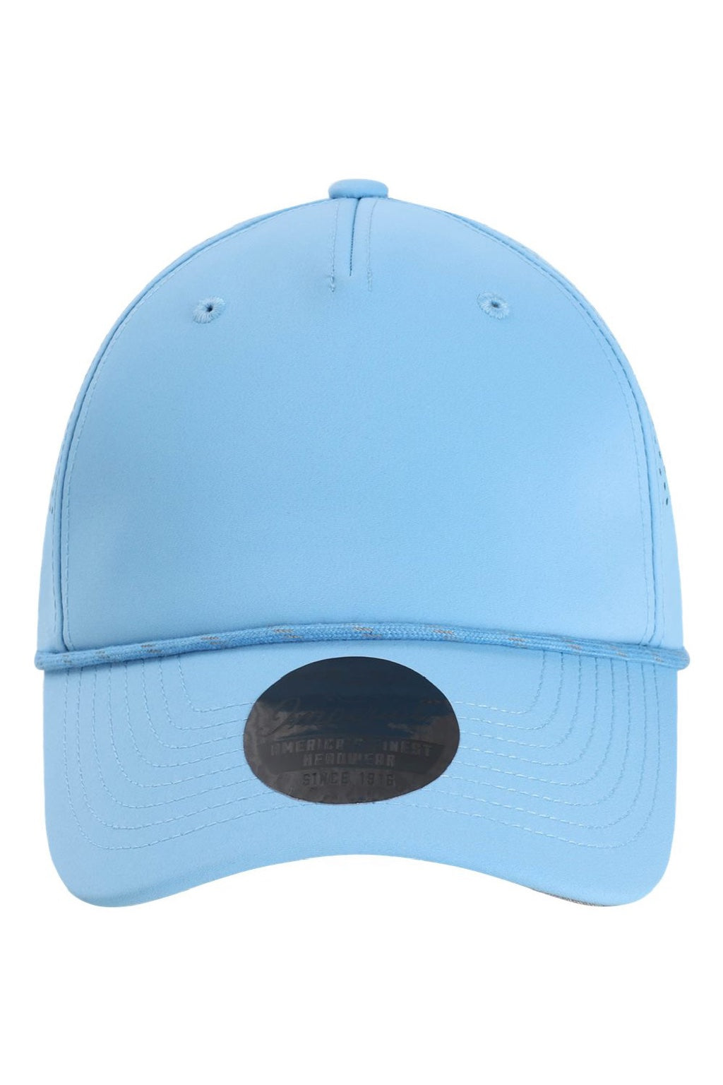 Imperial Hats S1505 Mens The Dyno Adjustable Hat Light Blue Flat Front