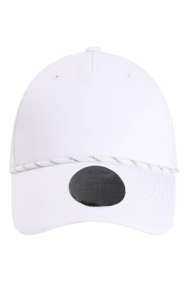 Imperial Hats S1505 Mens The Dyno Adjustable Hat White Flat Front