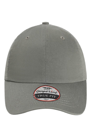 Imperial Hats X210B Mens The Original Buckle Dad Hat Moss Green Flat Front