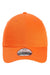 Imperial Hats X210B Mens The Original Buckle Dad Hat Orange Flat Front