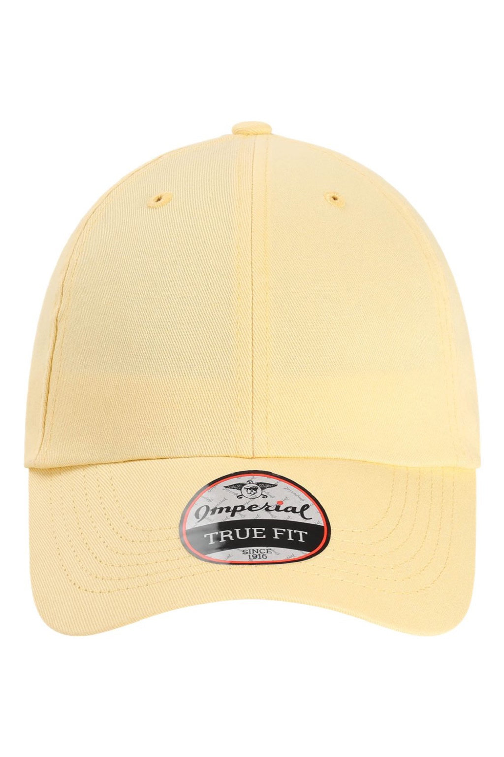 Imperial Hats X210B Mens The Original Buckle Dad Hat Sunshine Yellow Flat Front