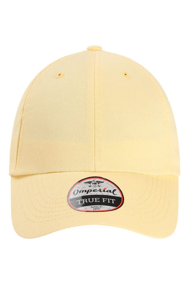 Imperial Hats X210B Mens The Original Buckle Dad Hat Sunshine Yellow Flat Front