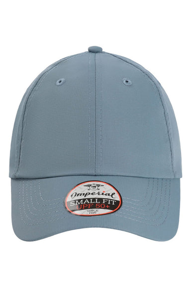Imperial Hats L210P Mens The Original Small Fit Performance Adjustable Hat Breaker Blue Flat Front