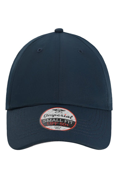 Imperial Hats L210P Mens The Original Small Fit Performance Adjustable Hat Petrol Blue Flat Front