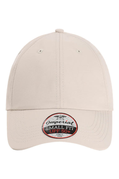 Imperial Hats L210P Mens The Original Small Fit Performance Adjustable Hat Putty Flat Front